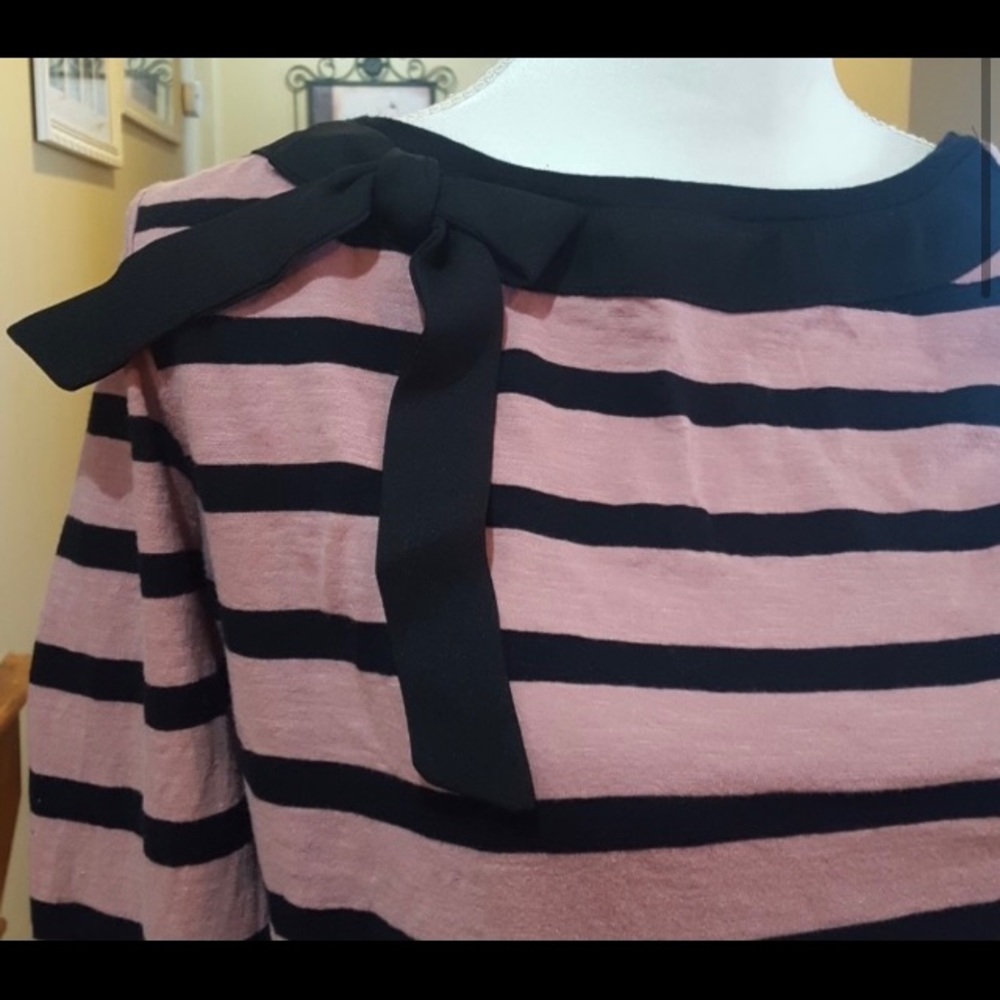 Loft Striped 3/4 Sleeve Shirt - Picture 4 of 7